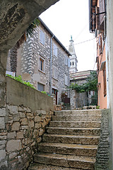 Image showing Stairs in Rovinj