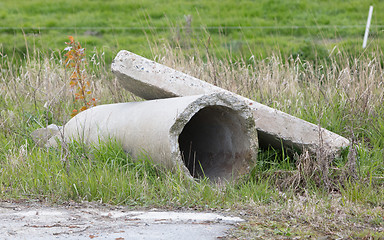 Image showing Abandoned road in the Netherlands