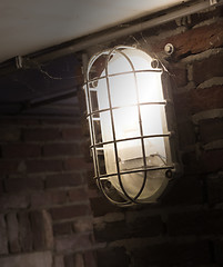 Image showing Wall light, industrial