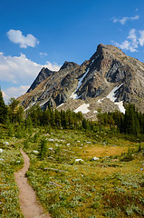 Image showing Bastille Mountain on the Jumbo Pass Hike