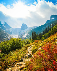 Image showing The Spires in Bugaboo Provincial Park, British Columbia, Canada