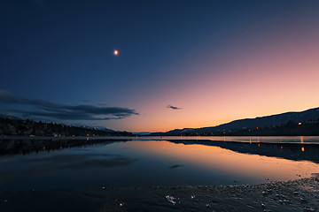 Image showing Evening at James Chabot Provincial Park, Invermere, British Colu