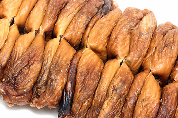 Image showing Dried fig close-up