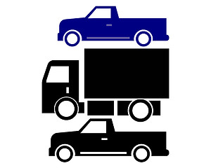 Image showing three different cars