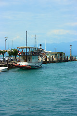 Image showing Peschiera touristic boat