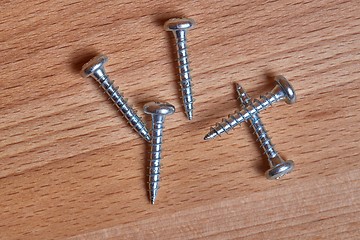 Image showing Screws on a table
