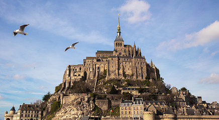 Image showing Mont Saint-Michel in France