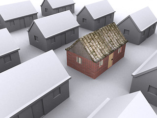 Image showing Houses 3d
