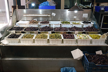 Image showing Greek Olives