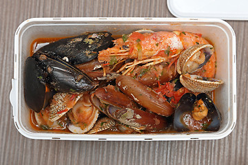 Image showing Sea Food Box