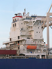 Image showing Container Ship Bridge