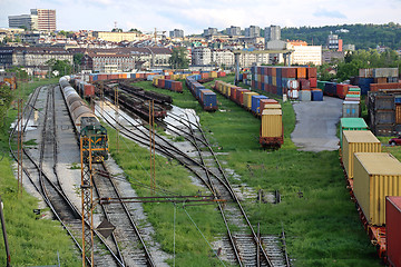 Image showing Railroad Yard