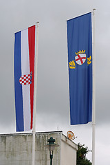 Image showing Rovinj Town Flag