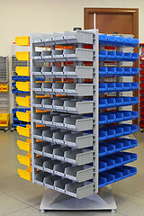 Image showing Turning Bin Rack