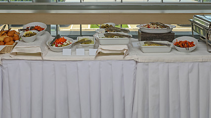 Image showing Served Buffet