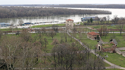 Image showing Sava and Danube Rivers