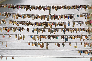 Image showing Bridge Padlocks