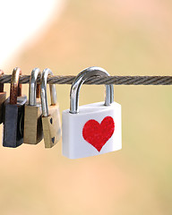 Image showing Love Padlock