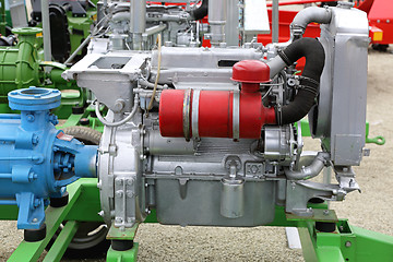 Image showing Water Pump Engine