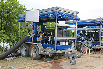 Image showing Big Water Pumps