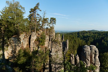 Image showing Majestic Rocky Landscape