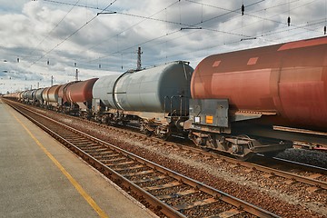 Image showing Freight Train Wagon