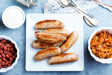 Image showing sausages