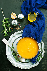 Image showing pumpkin soup