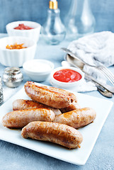 Image showing sausages