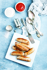 Image showing sausages