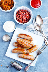 Image showing sausages