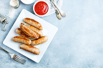 Image showing sausages