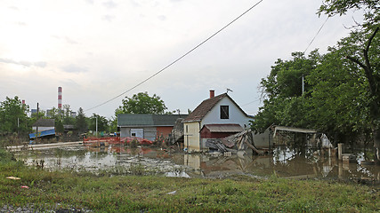 Image showing Flooded Village