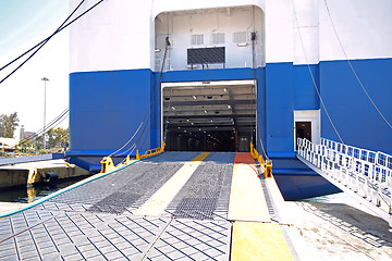 Image showing Ferry Ramp
