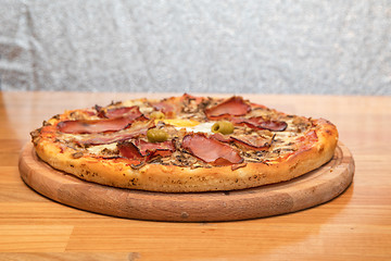 Image showing Proscuitto Pizza Tray