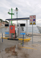 Image showing Marine Petrol Station