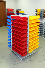 Image showing Plastic Bin Racks