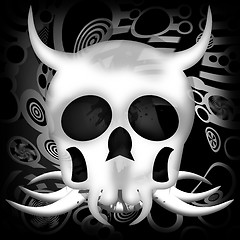 Image showing Death skull