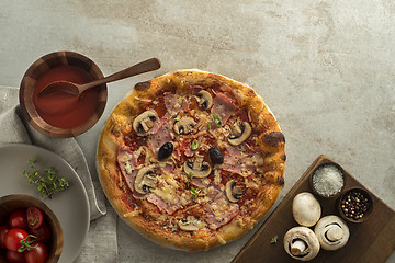 Image showing Pizza