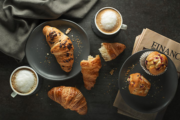 Image showing Breakfast coffee