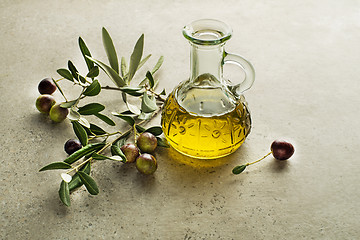 Image showing Olive oil