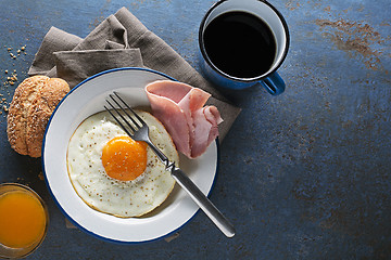 Image showing Breakfast continental meal