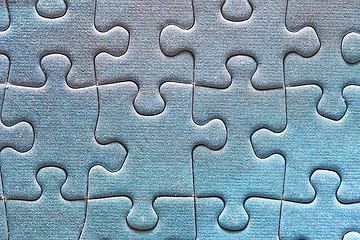 Image showing Jigsaw puzzle background