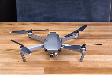 Image showing Drone camera closeup