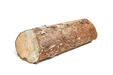Image showing Log wood pile