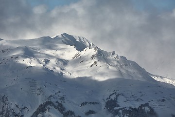 Image showing Mountains in the Alps