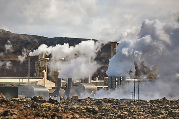 Image showing Geothermal power plant