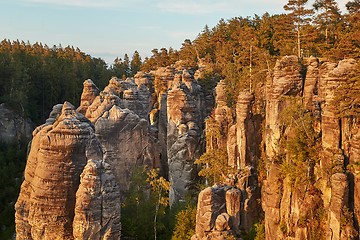Image showing Majestic Rocky Landscape