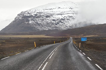 Image showing Driving through the magical landscapes of Iceland