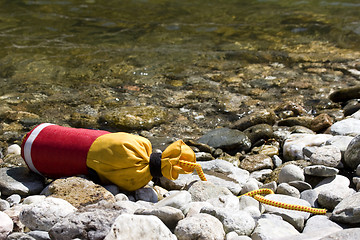 Image showing river rescue throw lines